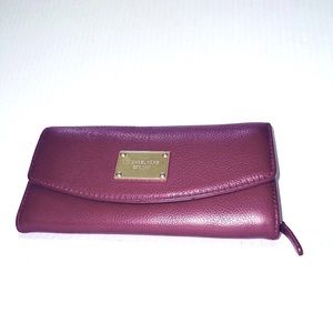 NWOT Michael Kors Burgundy Wallet